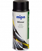 Краска Mipa Winner Acryl-Lack акриловая черная глянцевая 400мл аэрозоль 